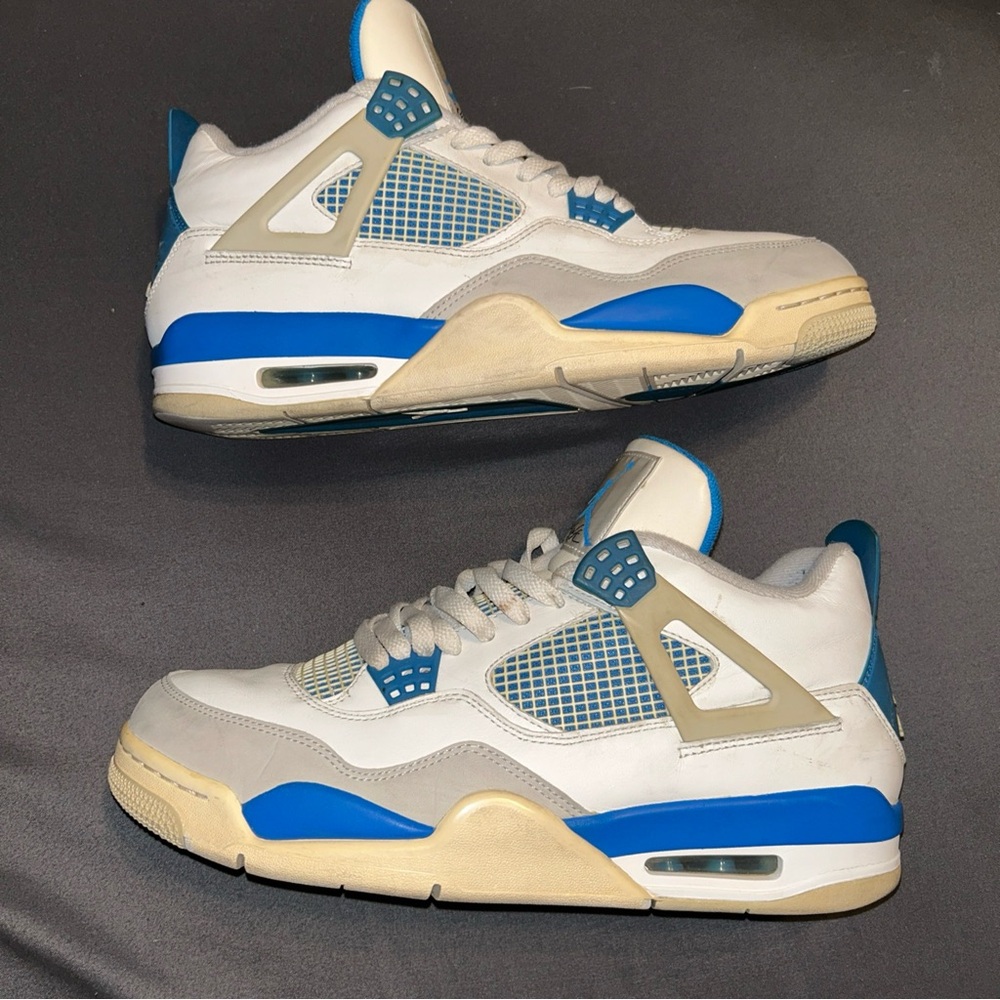 Nike Air Jordan 4 Retro "Military Blue" (2012) Men's Size 11.5 308497-105